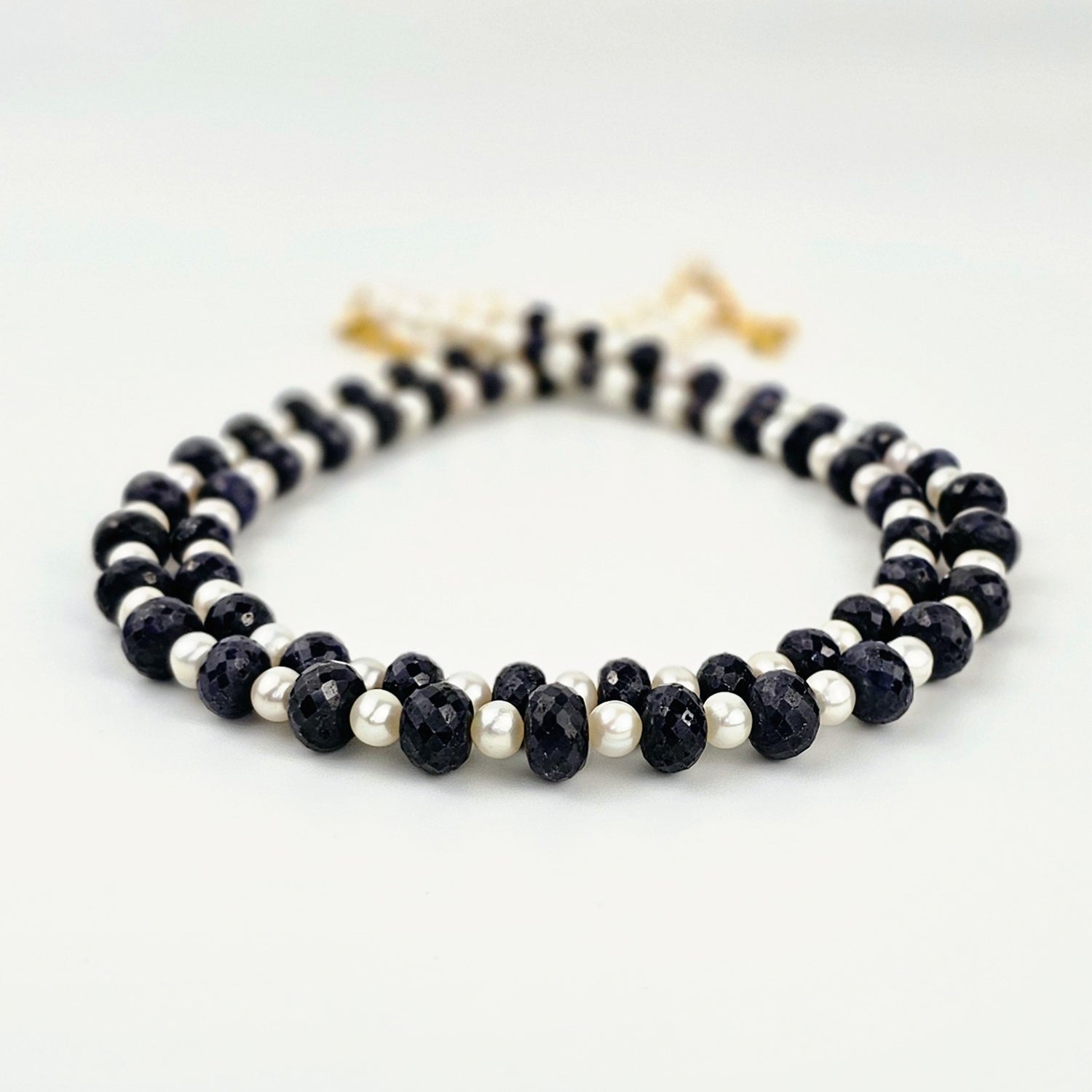 Pearl and Sapphire Necklace