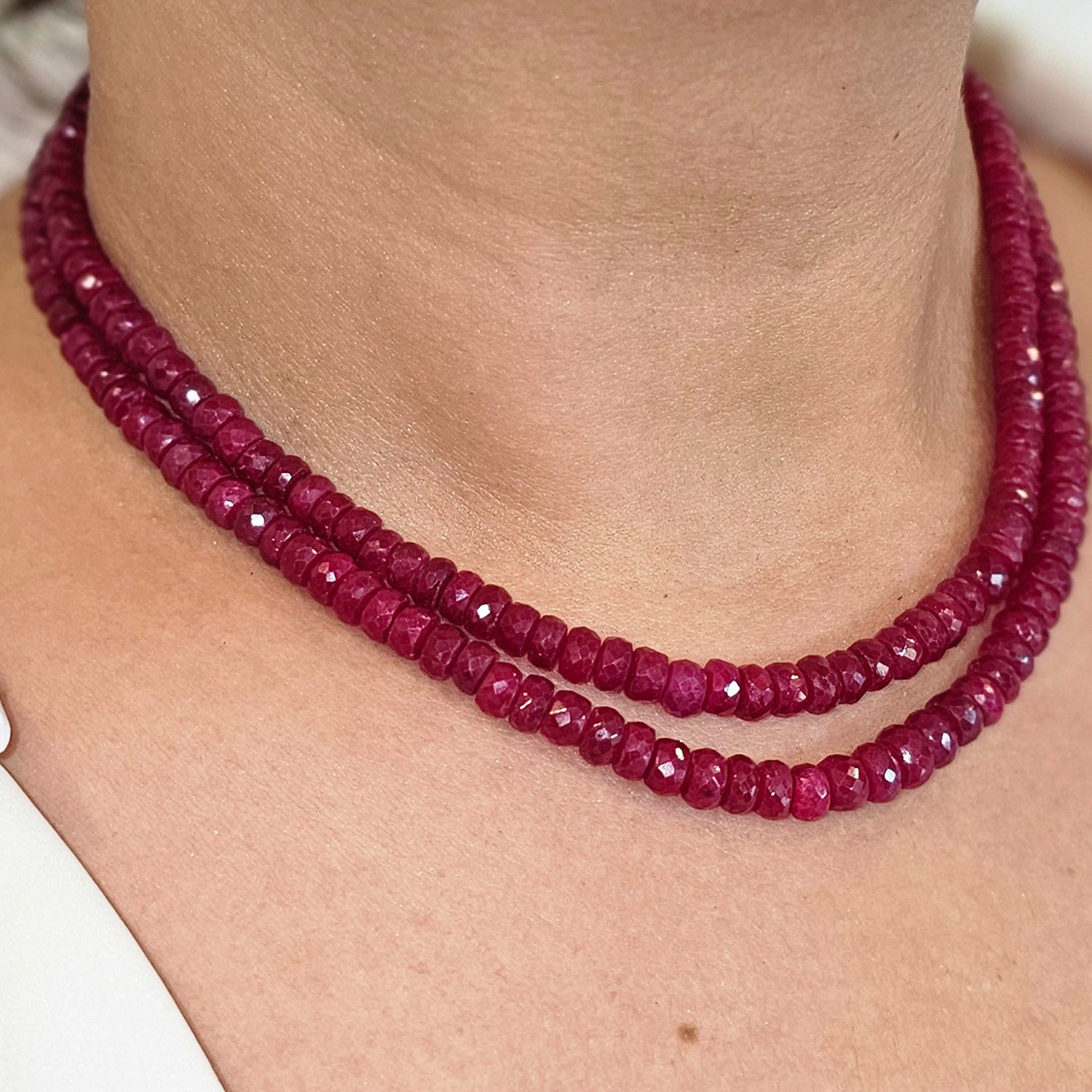 Fine Ruby Necklace