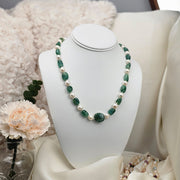 Pearl and Emerald Necklace