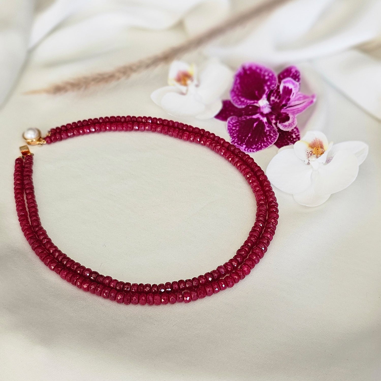 Fine Ruby Necklace