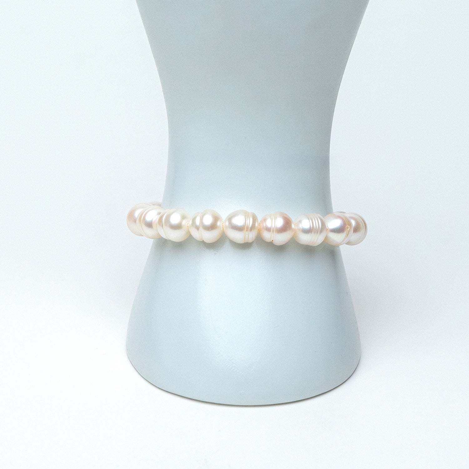 Fancy White Pearl Bracelet-  (single piece)