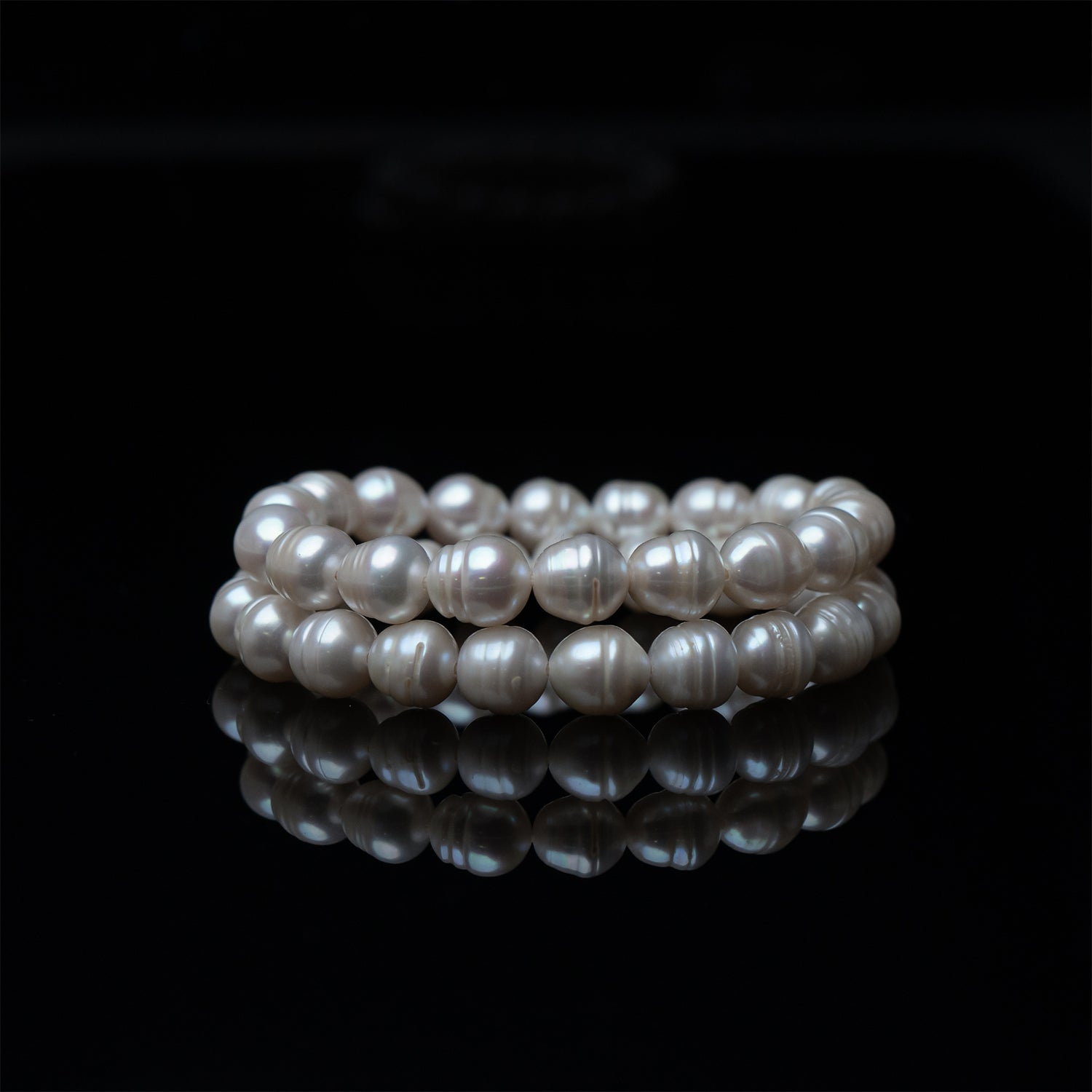 Fancy White Pearl Bracelet-  (single piece)