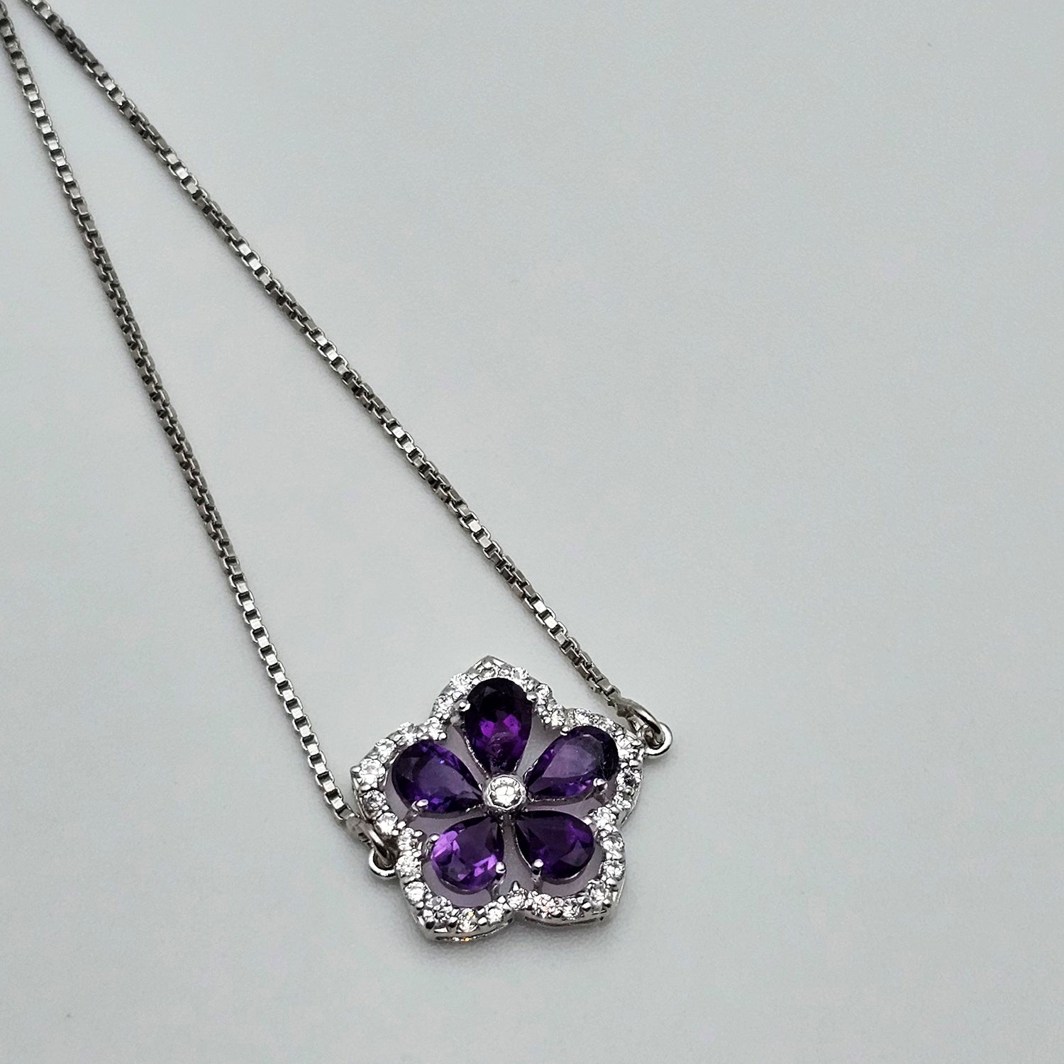 Natural Amethyst Stone Bracelet