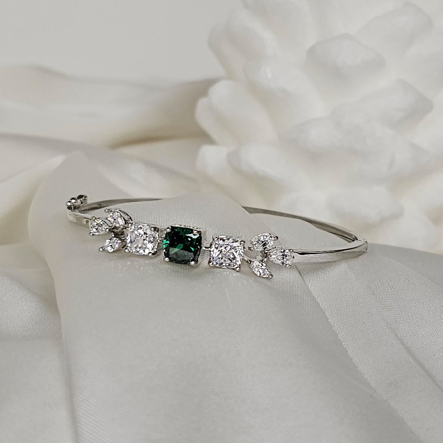 Green Swarovski Bracelet