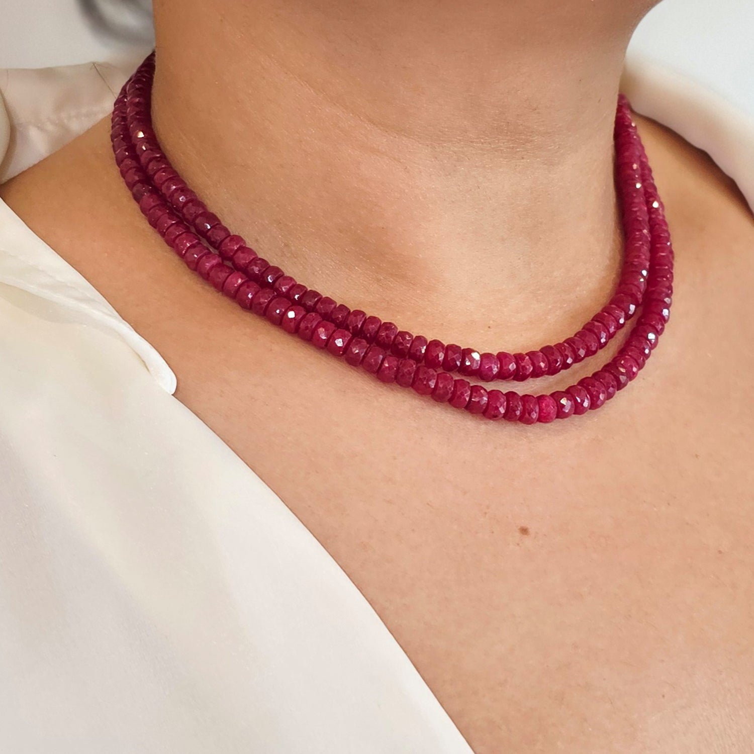 Fine Ruby Necklace