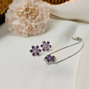 Natural Amethyst Stone Bracelet