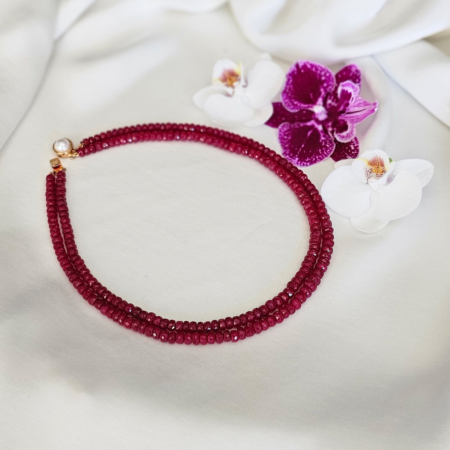 Fine Ruby Necklace