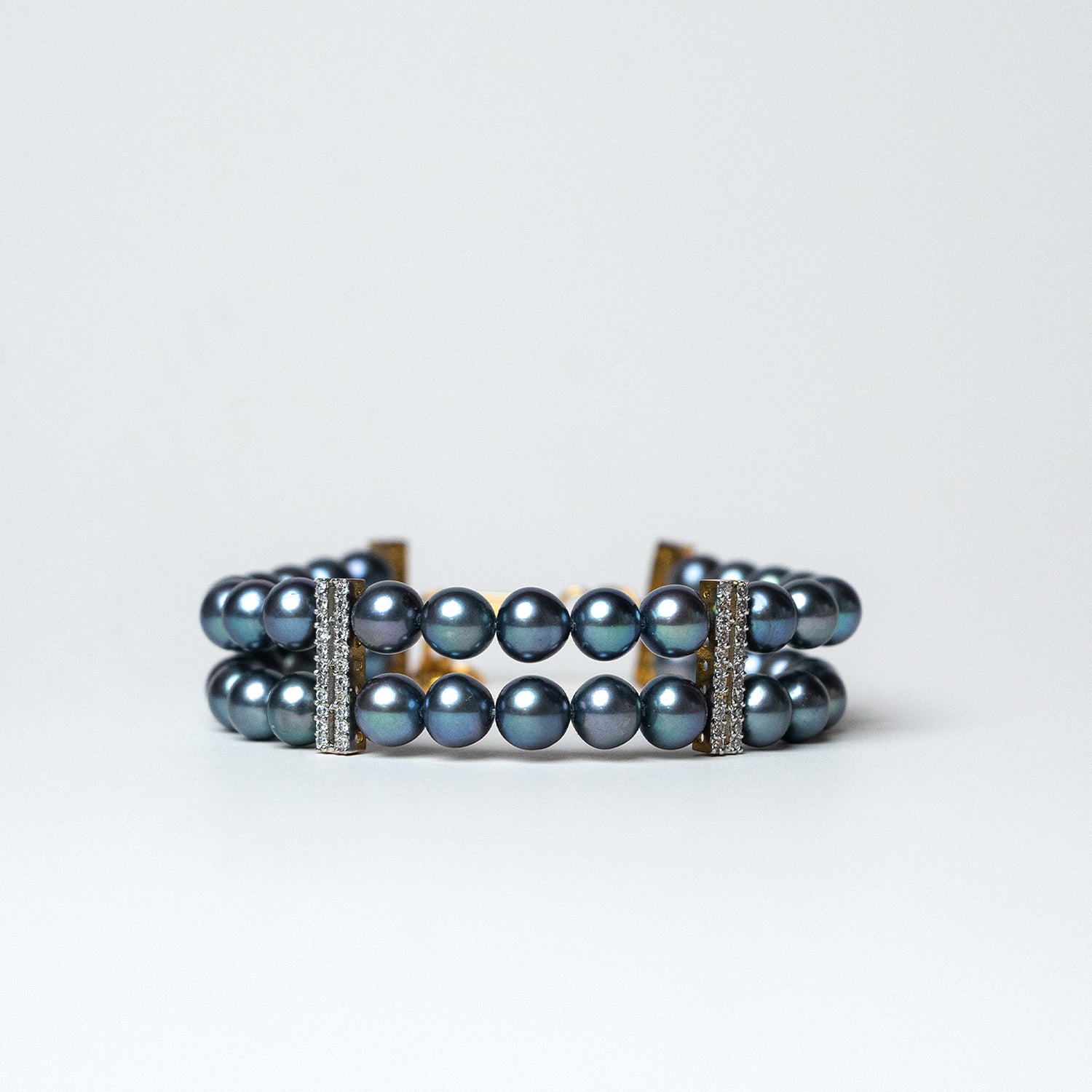 Blue Fancy Pearl Bracelet