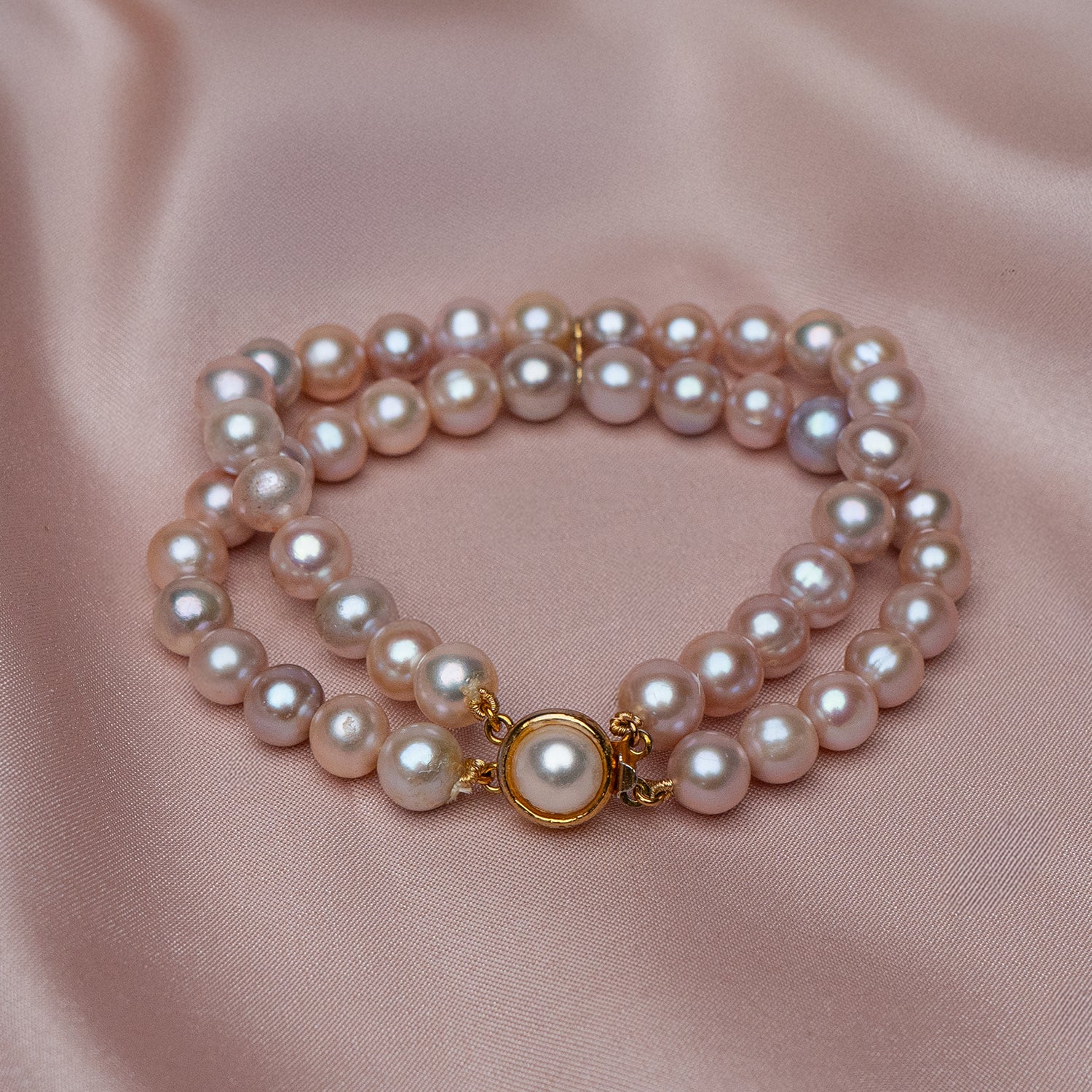 Pink Pearl Bracelet