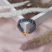 Blue Fancy Pearl Bracelet