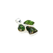 Chrome Diopside Natural Gemstone  Pendant (Without Chain)