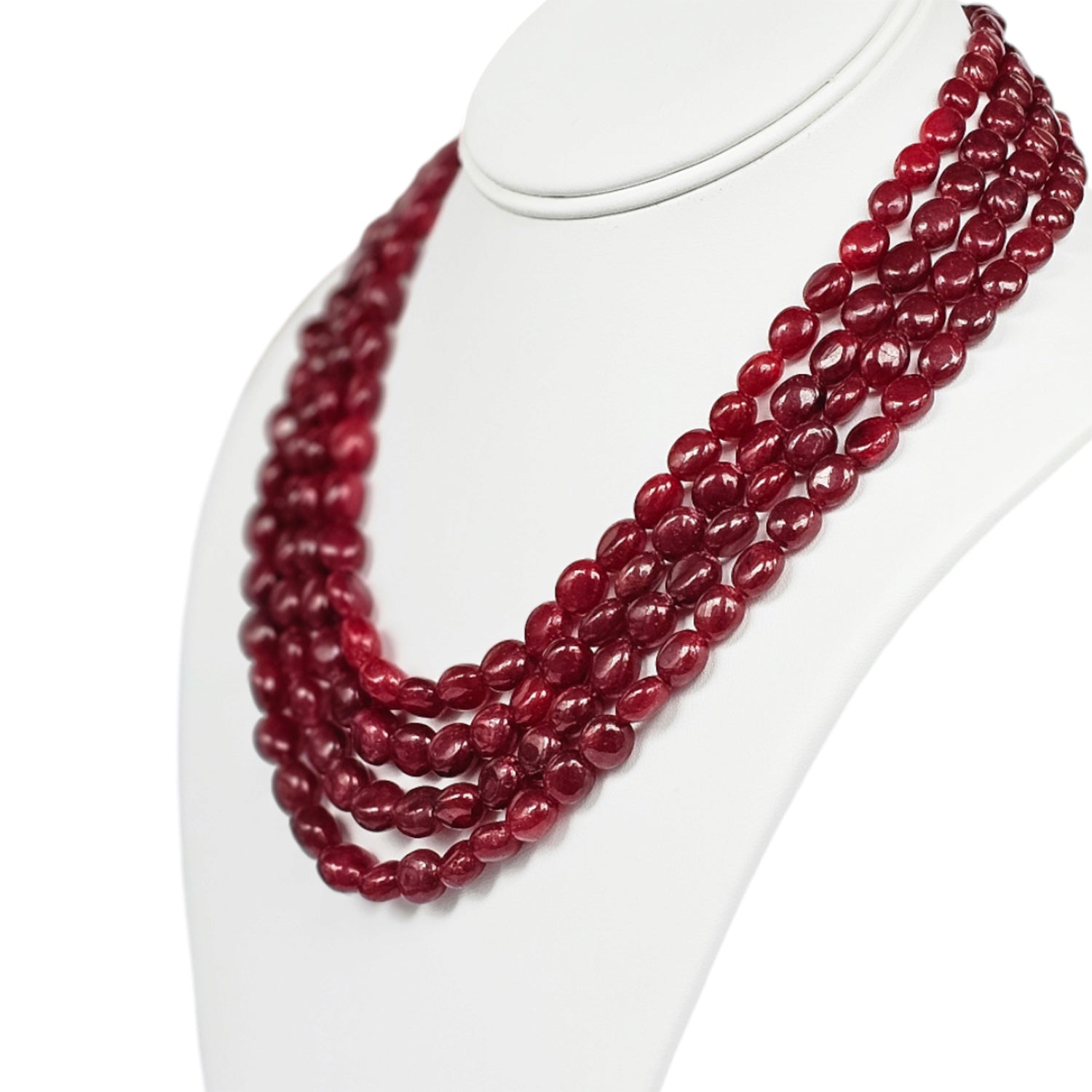 Layered Ruby Necklace
