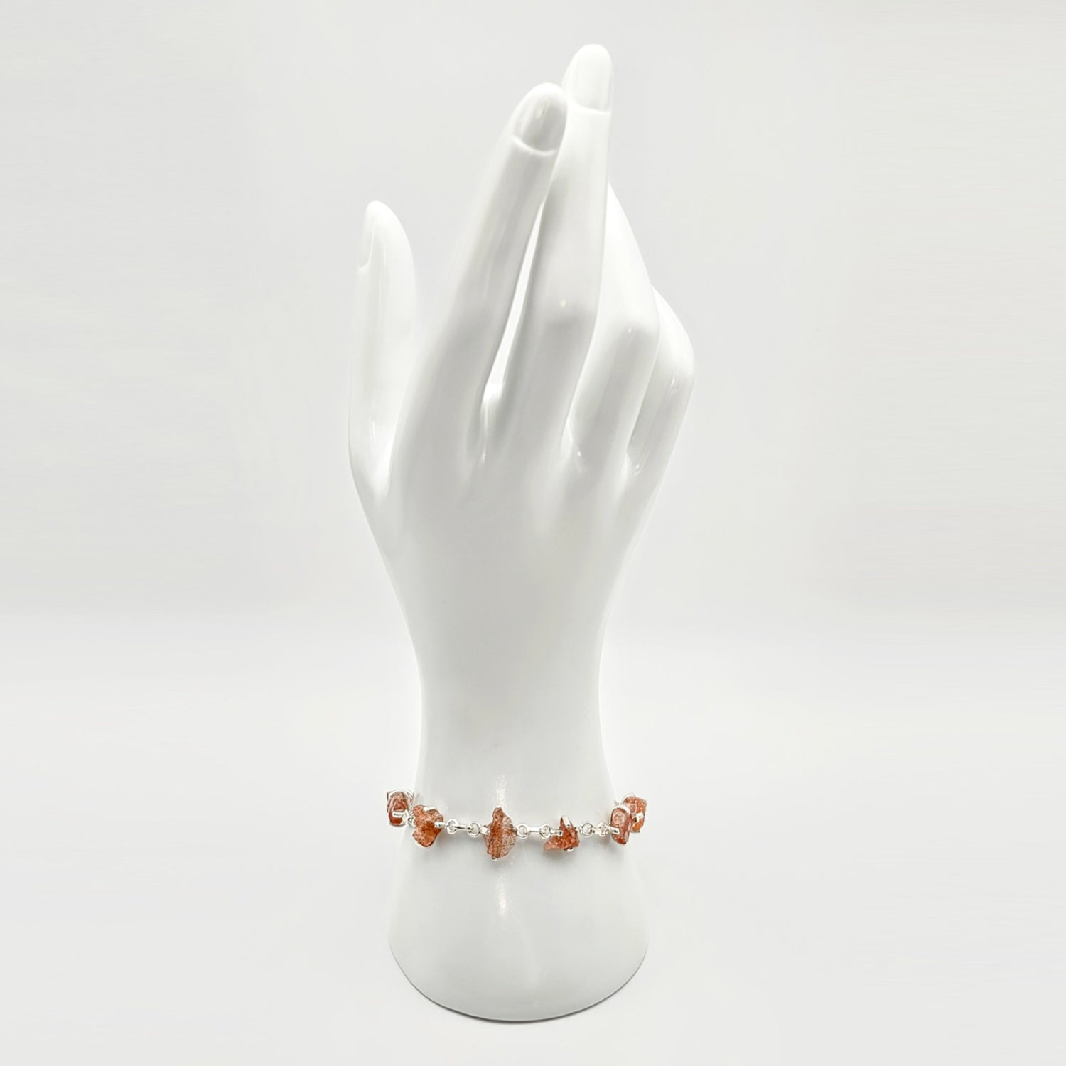 Silver Sunstone Bracelet